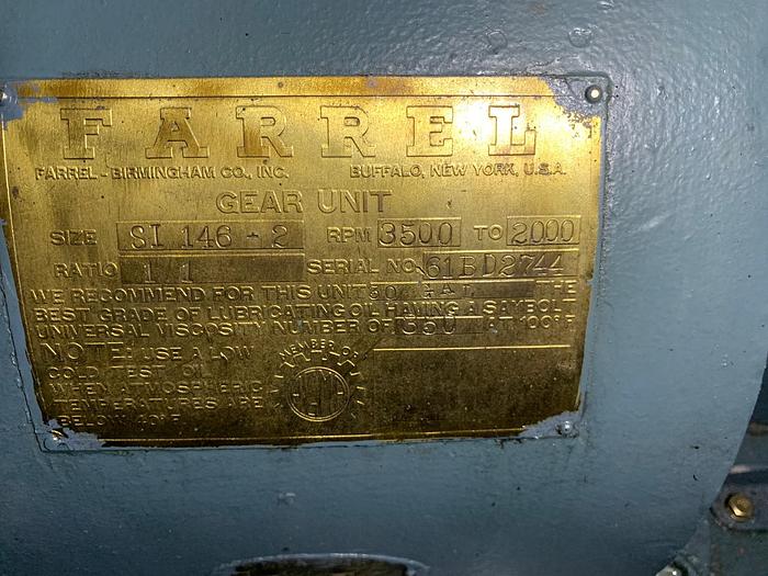 Used Farrel SI 146-2 Gear Reducer