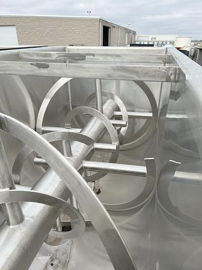 Used 250 CU. FT. RIBBON BLENDER - T316 S/S - 75 HP