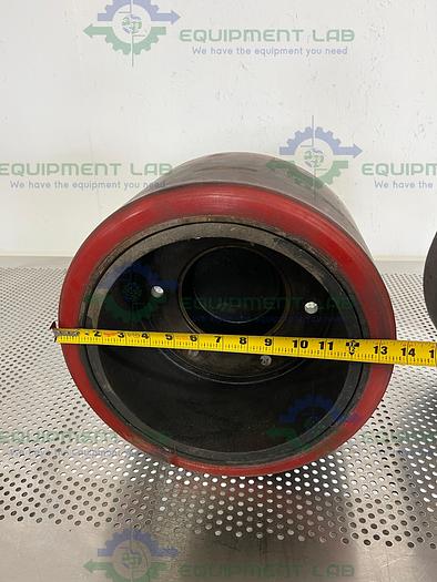 Used Lot of 2 - Raymond  10" x 5" Polyurethane Forklift Tires 6T2