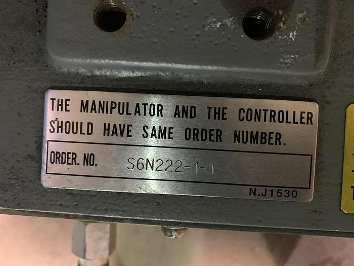 Used YASKAWA MOTOMAN UP350N 6 AXIS CNC ROBOT WITH NX100 CONTROL