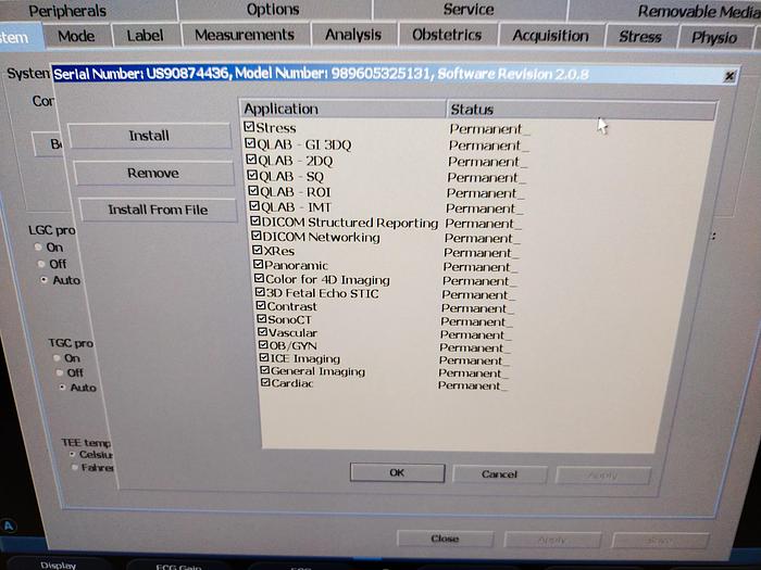 Gebraucht Philips HD11XE Ultraschallgerät mit drei Sonden, Drucker und Video Kassette Recorder S/V 2.0.8