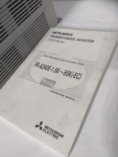 Frequenzumformer Freqrol A200 FR-240-E-15K-EC, Mitsubishi Electric, 15/18,5 KW, neuwertig