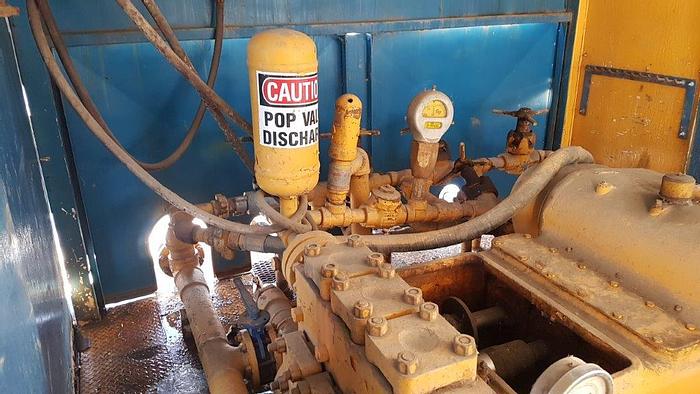 Used Oilwell 346P Triplex Mud / Injection Pump