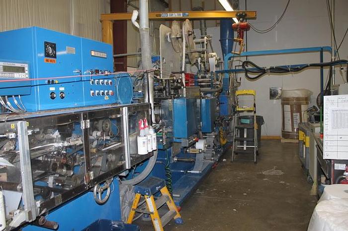 Used JOA SANITARY PAD LINE 10" SUPER 212 FPM