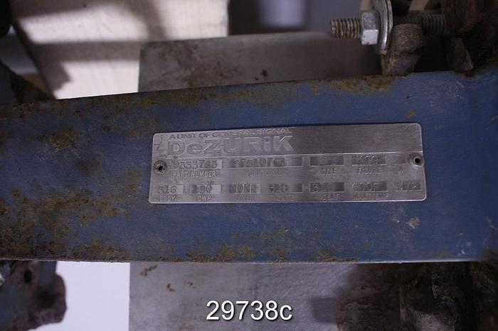 Used Dezurik 9333753 6" V-Port Control Valve #29738