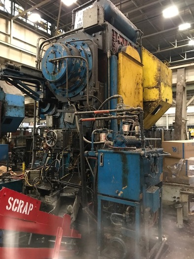 Used AJAX 1300 TON FORGING PRESS NEW 1987