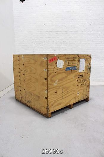 Unused Bird OMNI 900 Pressure Screen Basket For Bird Omni 900, 0.006" Slots With 2.15% Open Area, 9 Rings, Chrome Plated.  (Unused). #26936