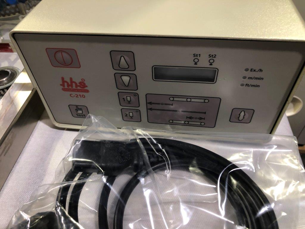 Used Baumer HHS C210 cold glue device 2000