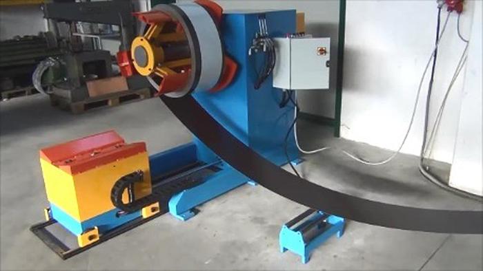 New F&P   3ton & 5ton Powered Decoilers  #3194