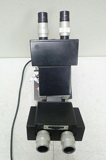 Used Bausch & Lomb 31-32-14 Balplan Microscope with (2) 10X WF Eyepieces