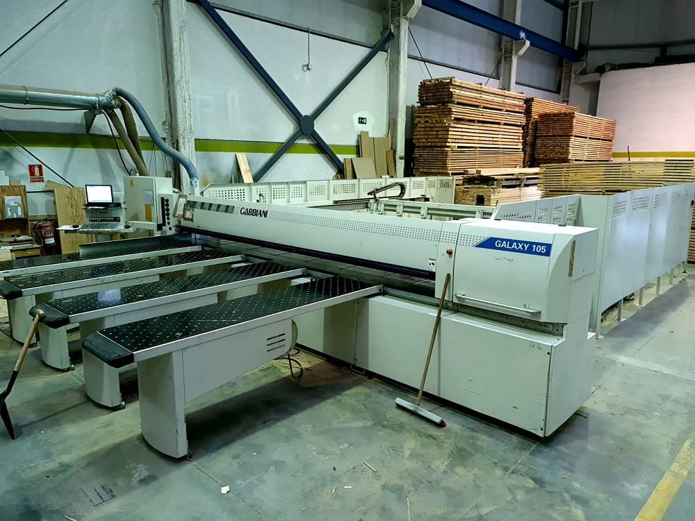 Used Gabbiani Galaxy 105 - Panel saw - 2006