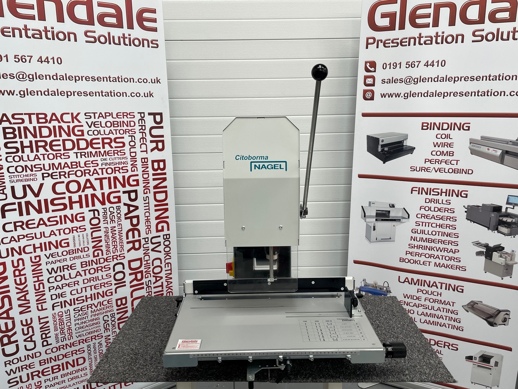 Nagel Citoborma 190 Paper Drill Glendale Presentation Solutions