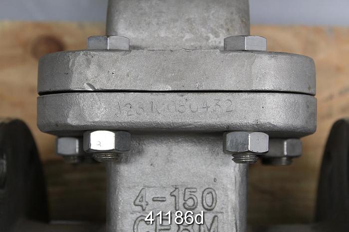 Used 4" Aloyco Globe Valve #41186