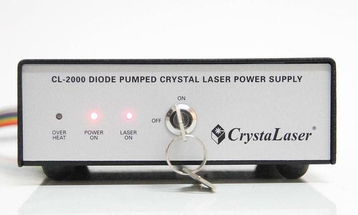 Used CrystaLaser Diode Pumped Crystal Laser Power Supply CL-2000 (5927)