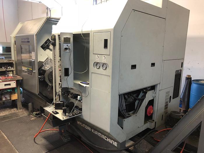2010 Hyundai Kia Model SKT-250-TTSY CNC Lathe - Fanuc 18i-TB