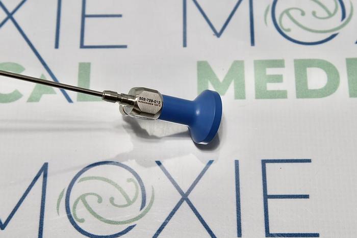 Used Stryker 2.9mm 12° Rev360 Hysteroscope Set 502-729-012, 502-740-051, 502-740-052, 502-729-050