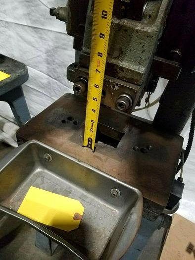 Used 5 Ton Perkins Stamping Punch Press Stamp Forge Bend Metal Parts