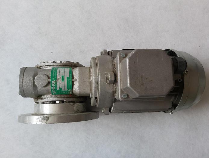 Usado Winkelgetriebemotor, RMI40-0.18/4-63B14, 17,5 U/Min., Spörk,  gebraucht