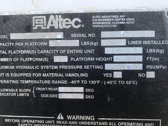 Used 2012 International 4300 Altec LRV65 65ft Flatbed Bucket Truck - C14809