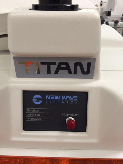 Used Newwave Research Accuscribe Titan Laser Scribe - Manual System