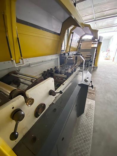 Used (visible in production) 2012 SOMTAS BAG MASTER L/INLINE  Flat & Satchel Paper Bag Making Machine with 4 col. Flexo