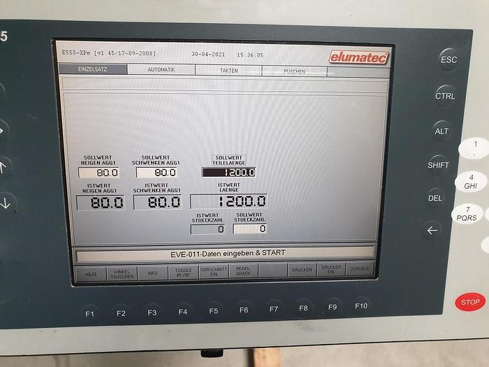 Gebraucht Einkopfsäge Elumatec MGS 245
