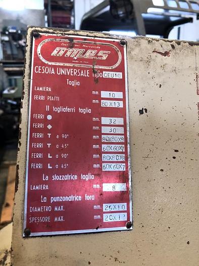 Usato PUNZONATRICE N° 6 OMES CEU 10