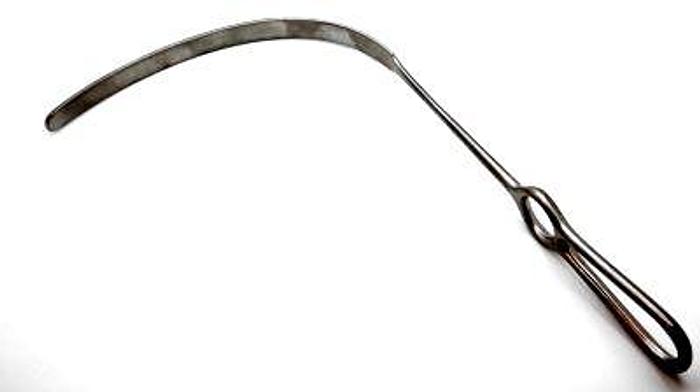 Used Retractor Abdominal Kelly 14 by 200mm Blade 270mm (10-1/2in)