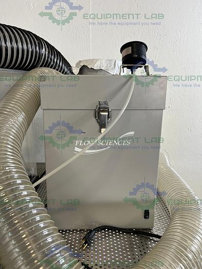 Used Flow Sciences FS2020BKGVA 4' Vented Balance Safety Enclosure w/ FS-410-SS Motor