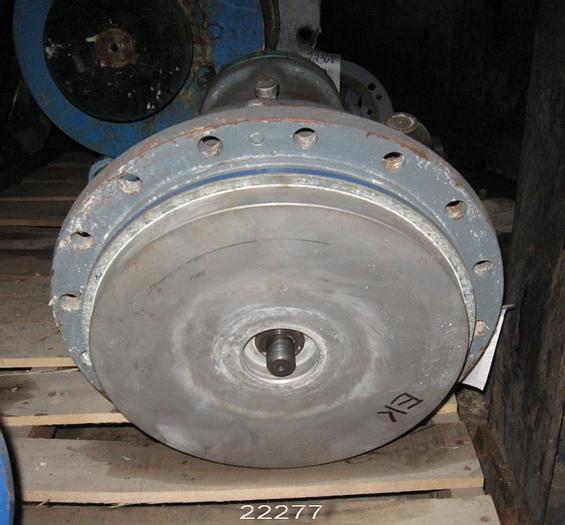 Used Goulds 3196 Power End, 3196Mt, 4X6X13, Stainless Steel Stuffing Box, Packing #22277