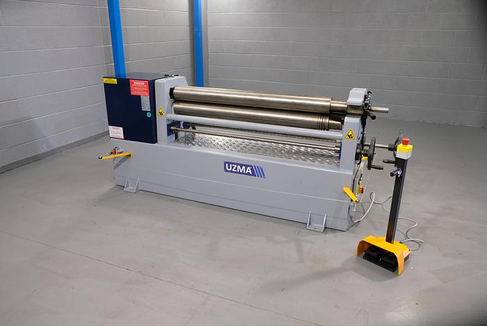 UZMA Model IRM Power operated 2mm -6mm Bending rollers