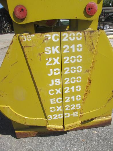 Used New 36" SEC Clam Shell Grapple Bucket