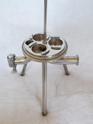 Überholt Durchlauffilter, Filtergehäuse, 3 ZW 2 Cuno, Edelstahl, gebraucht-Top