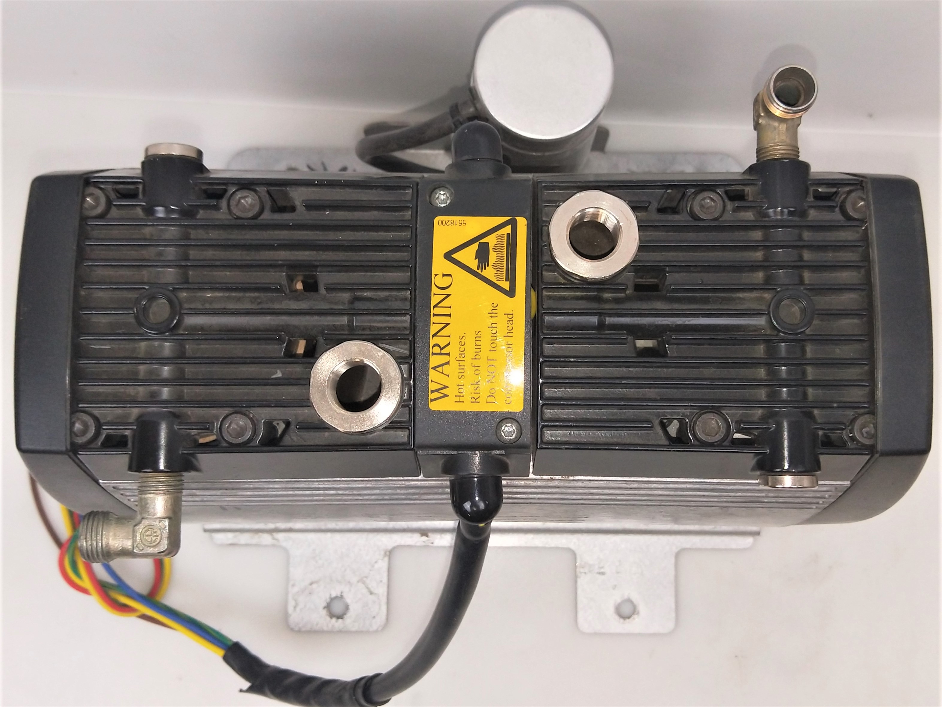 Used Jun-Air OF332-0B Oil-Less Rocking Piston Motor