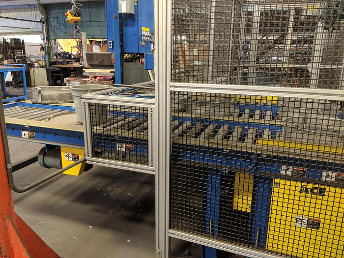 Used 2012 FANUC M710iC/50 6 AXIS ROBOT WITH IR VISION AND R30iA CONTROLLER.