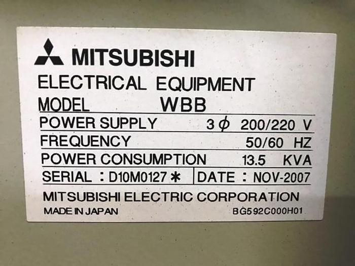 Used Mitsubishi MD + Pro II Wire EDM