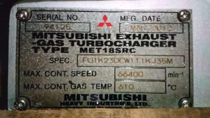 Yanmar 6EY18ALW unused engine with certificates.