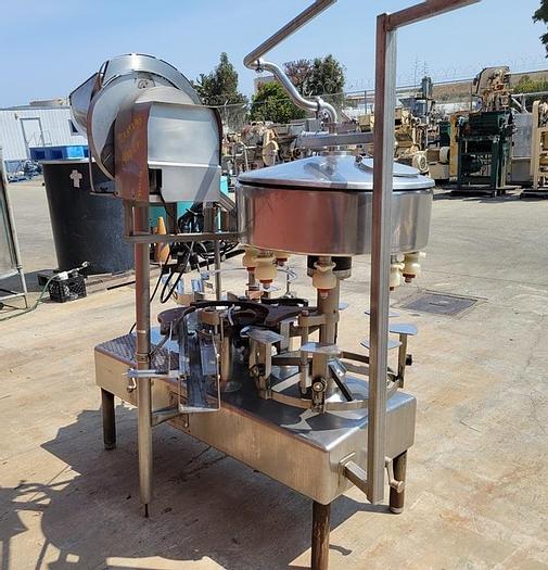 Used Filler, Bottle, 8-Head, Fogg, Rotary, Capper #C744156