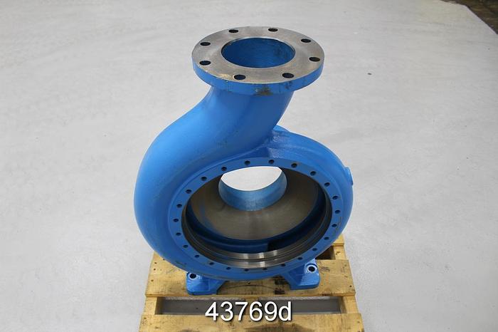 Unused Goulds 3196 6x8x15 Iron Pump Casing, UNUSED SPARE #43769