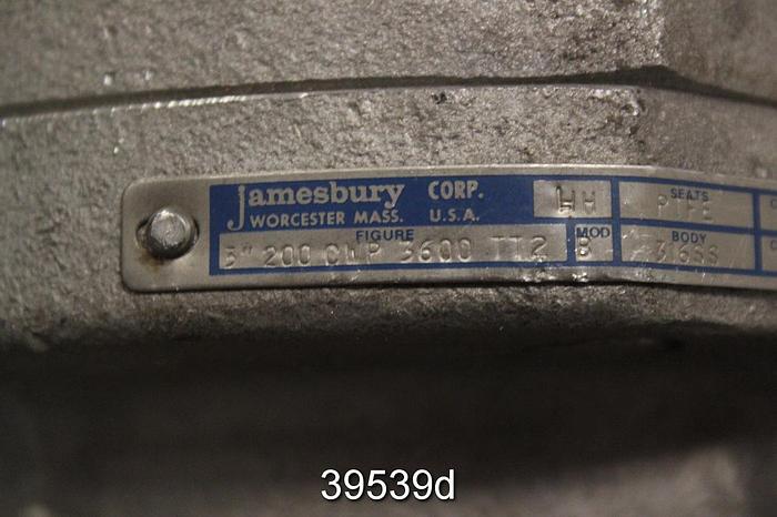 Used Jamesbury 3" Manual Ball Valve, 3 200 CWP 3600 TT2 #39539