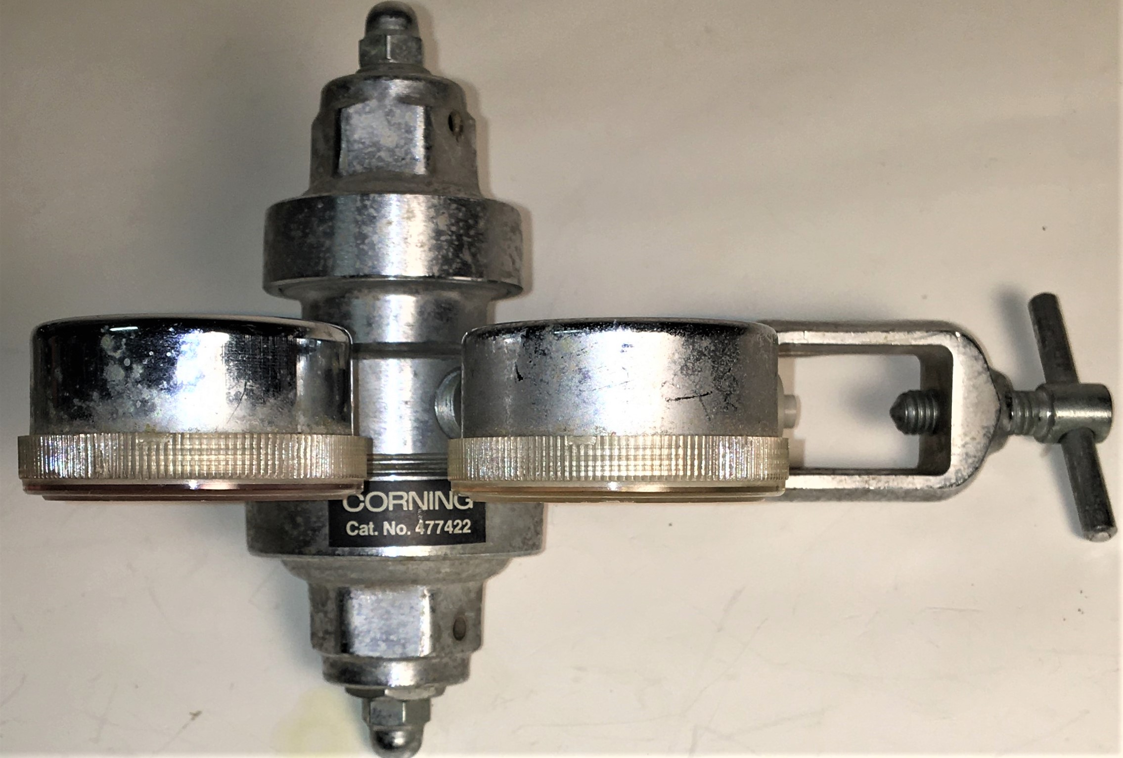 Used Corning 477422 Dual Stage Pressure Regulator