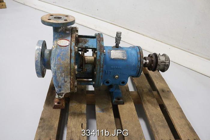 Used Goulds 3196 1.5x3x1 Pump #33411