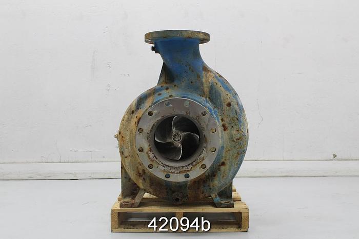 Used Goulds 3175 8x10x18 Pump, Stainless Steel Casing #42094