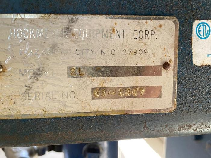 Used 2 HP HOCKMEYER HIGH SPEED LAB VACUUM DISPERSER – JACKETED – XP (#9723)