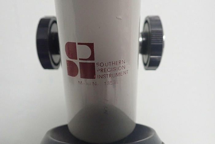 Used Southern Precision Instrument Model 1853 L Microscope w/ Objectives 4x, 10x, 40x