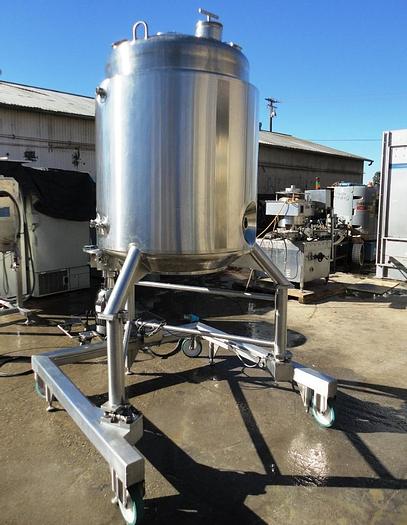 Used Reactor, 265 Gallon, 316L S/st, 100 PSI, Jkt, Feldmeier, #S737963