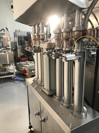 Used Masterfil 6 Head Liquid Filler