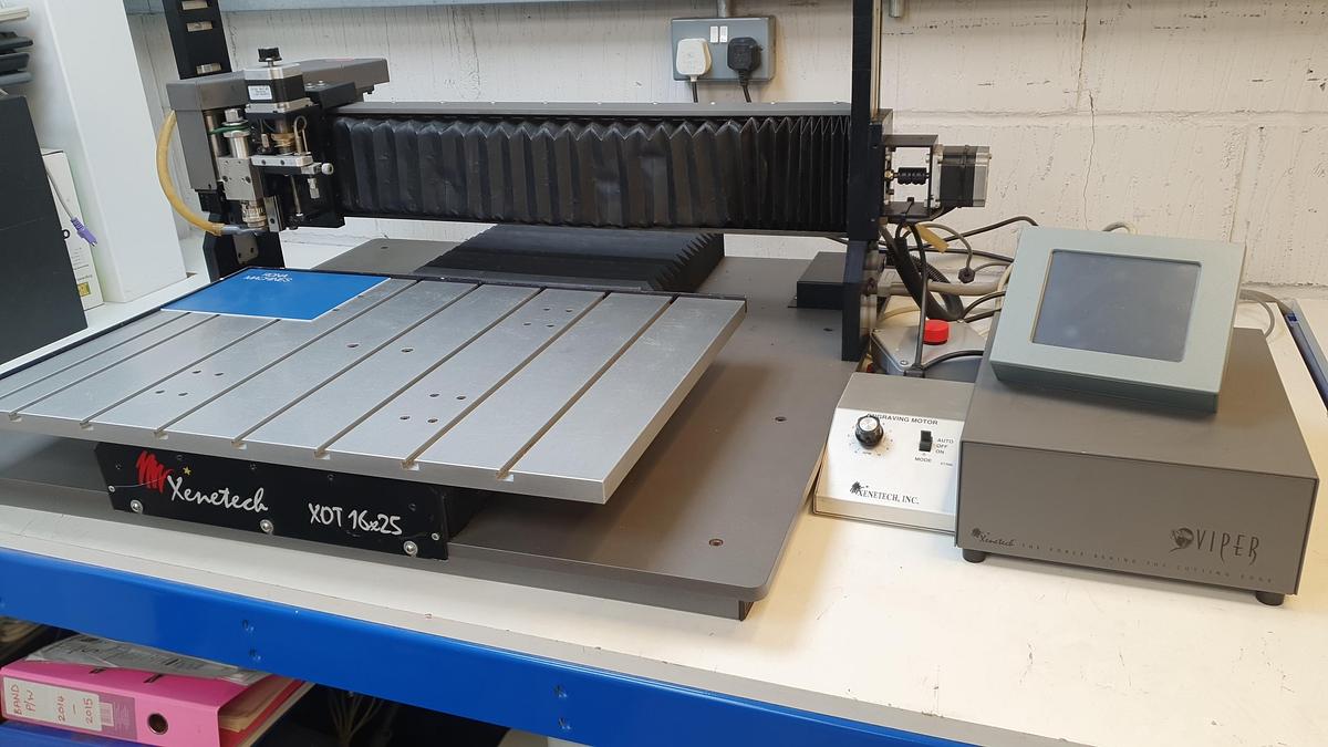 Used Xenetech XOT 1625 Engraving Machine