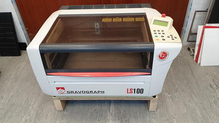 Refurbished Gravograph LS100 IQ laser engraving machine