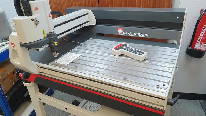 Used Gravograph IS900IQ engraving machine